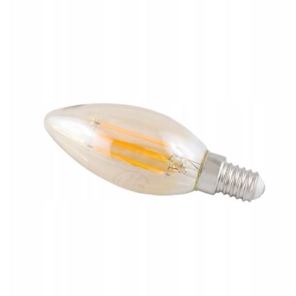 LED Žárovka C35 E14/4W/230V 2500K