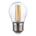 LED Žárovka CLEAR G45 E27/4,5W/230V 2200K