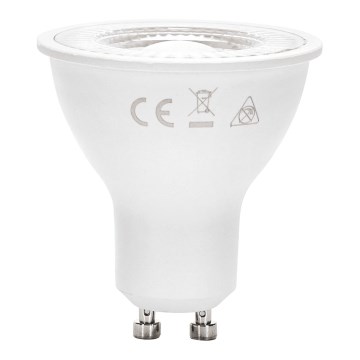 LED Žárovka COB GU10/7W/230V 4000K - Aigostar