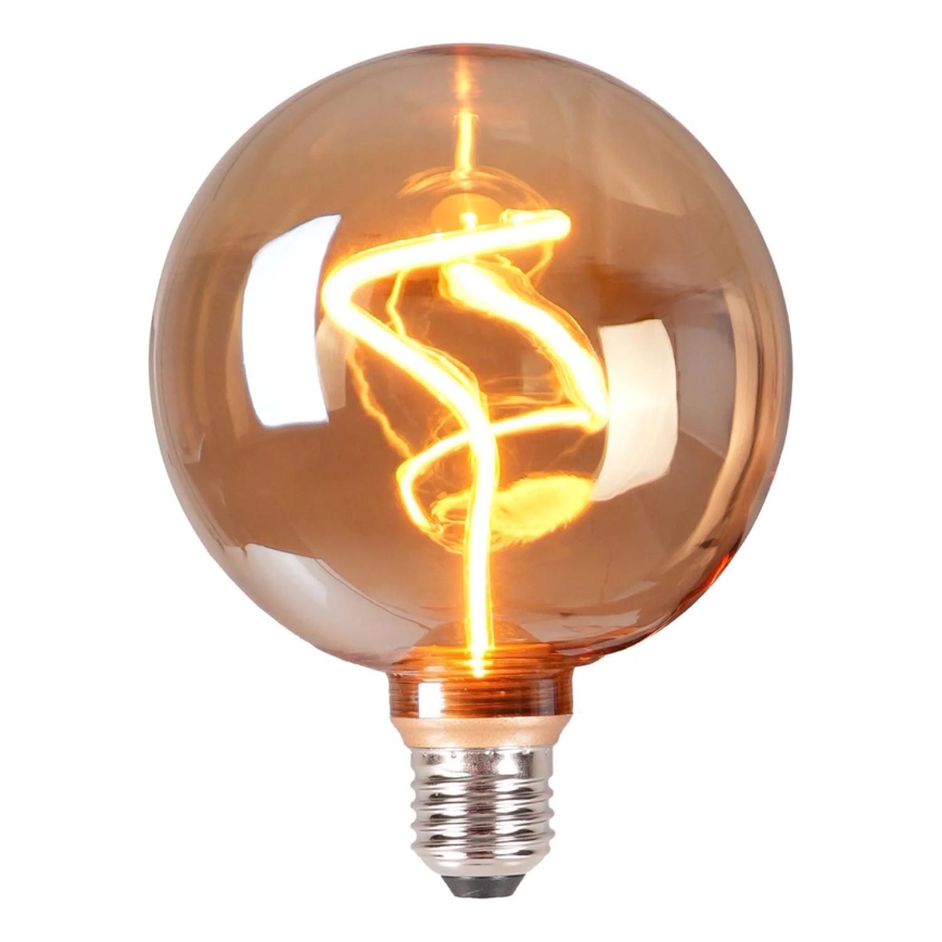 LED Žárovka DECO VINTAGE FILAMENT G125 E27/4W/230V 1800K