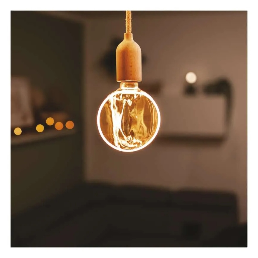 LED Žárovka DECO VINTAGE G130OA E27/4W/230V 1800K