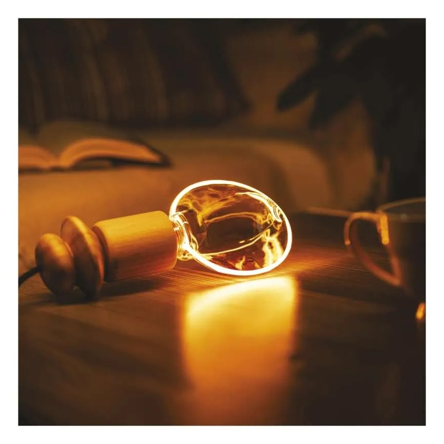 LED Žárovka DECO VINTAGE G130OA E27/4W/230V 1800K