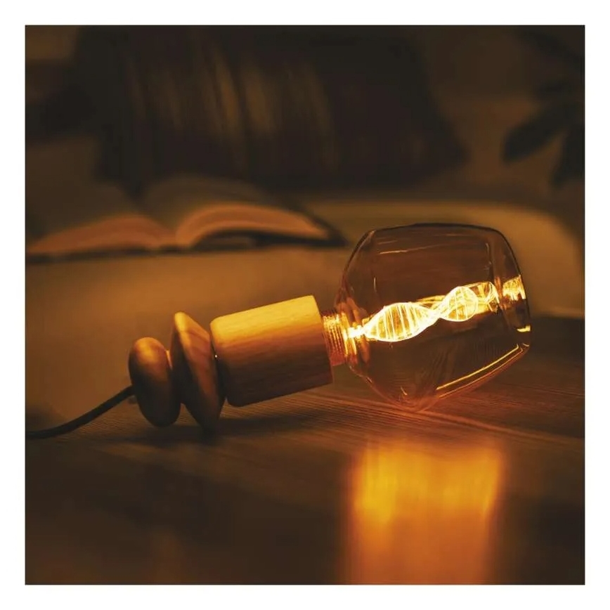 LED Žárovka DECO VINTAGE S123 E27/3,5W/230V 1800K