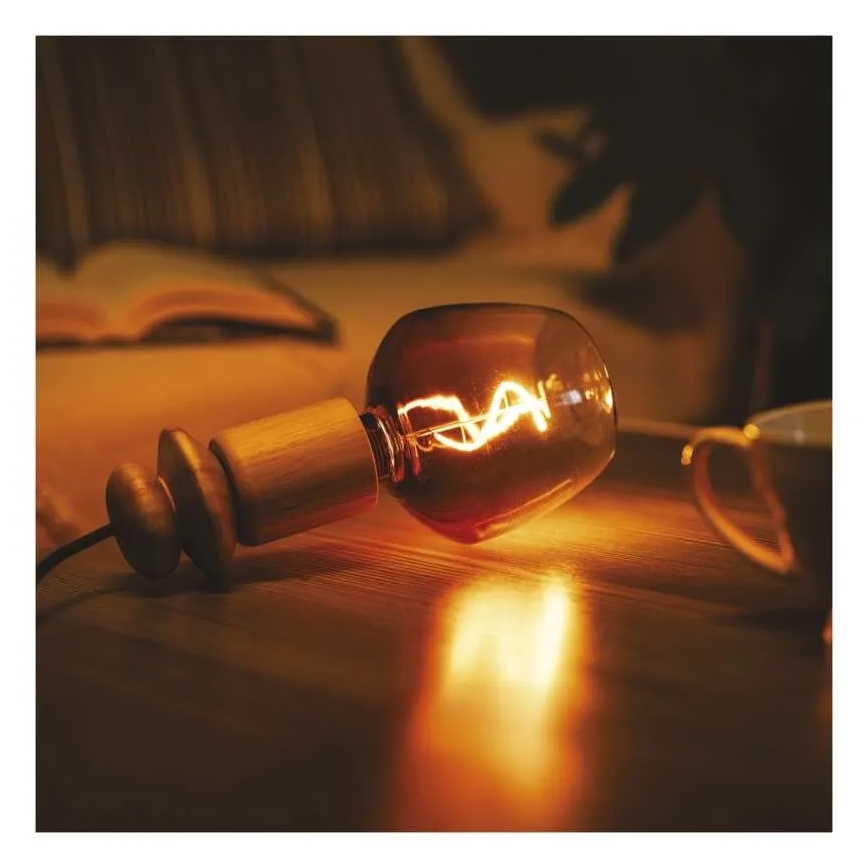 LED Žárovka DECO VINTAGE S123 E27/4W/230V 1800K