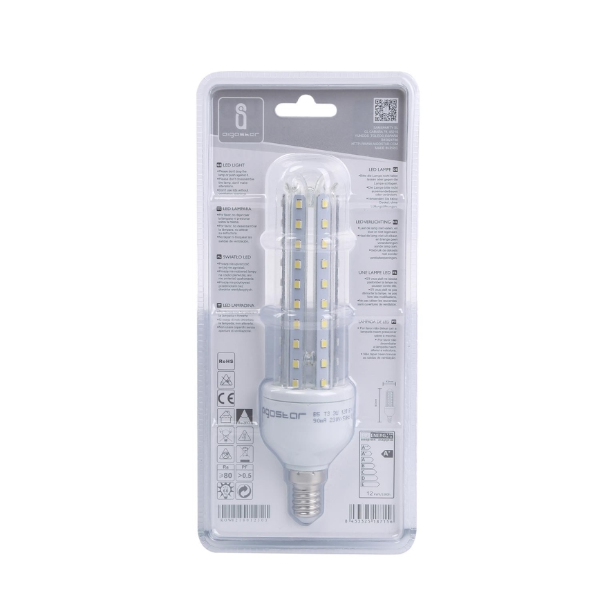 LED Žárovka E14/12W/230V 6500K - Aigostar