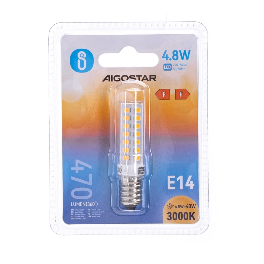 LED Žárovka E14/4,8W/230V 3000K - Aigostar