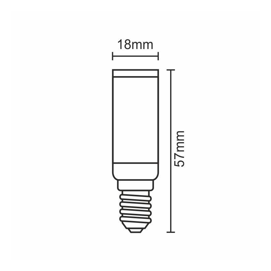 LED Žárovka E14/5W/230V 4000K