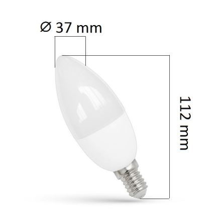 LED Žárovka E14/8W/230V 3000 K