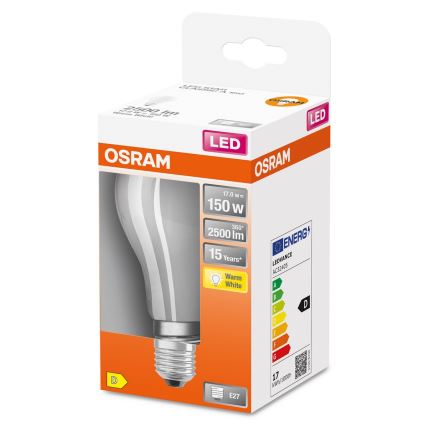 LED Žárovka E27/17W/230V 2700K - Osram