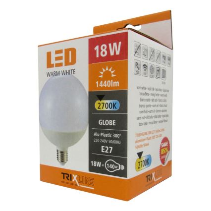 LED Žárovka E27/18W/230V 2700K