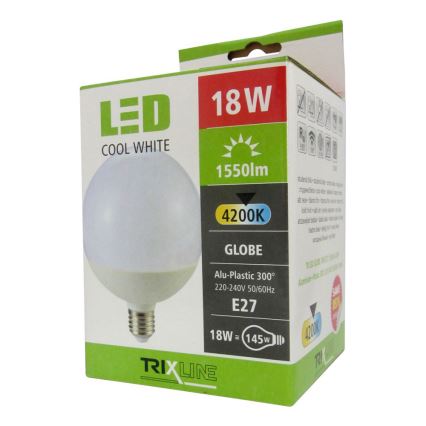 LED Žárovka E27/18W/230V 4200K