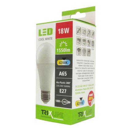 LED Žárovka E27/18W/230V 4200K