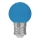 LED žárovka E27/1W/230V 5500-6500K modrá