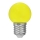 LED žárovka E27/1W/230V žlutá