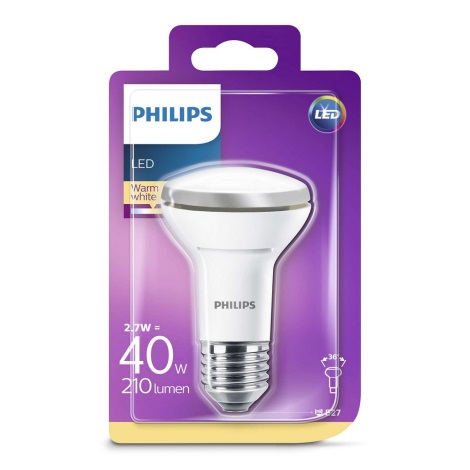 LED Žárovka E27/2,7W/230V 2700K - Philips