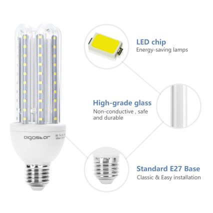 LED Žárovka E27/23W/230V 6500K - Aigostar