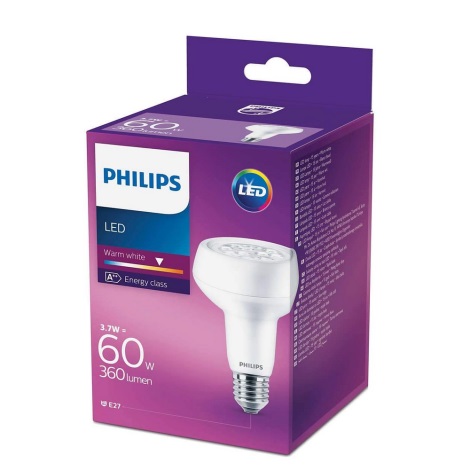 LED Žárovka E27/3,7W/230V 2700K - Philips