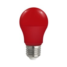 LED žárovka E27/5W/230V červená