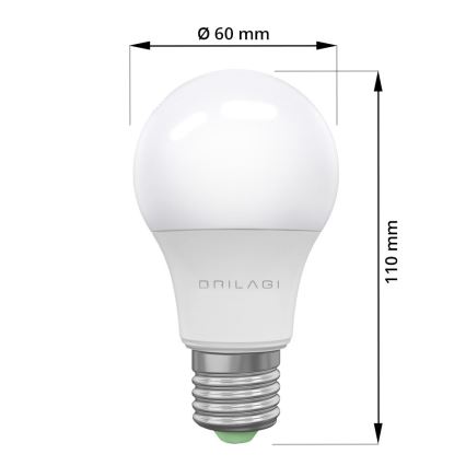 LED Žárovka ECOLINE A60 E27/15W/230V 4000K - Brilagi