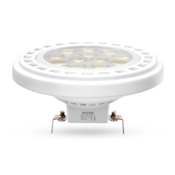 LED Žárovka ECOLINE AR111 G53/12W/12V 4000K 30° bílá - Brilagi