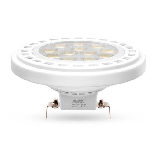 LED Žárovka ECOLINE AR111 G53/12W/12V 4000K 30° bílá - Brilagi