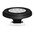 LED Žárovka ECOLINE AR111 G53/12W/12V 4000K 30° černá - Brilagi