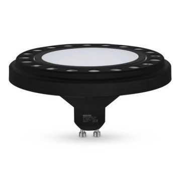 LED Žárovka ECOLINE AR111 GU10/12W/230V 3000K 120° černá - Brilagi