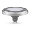 LED Žárovka ECOLINE AR111 GU10/12W/230V 3000K 120° stříbrná - Brilagi