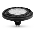 LED Žárovka ECOLINE SOFT AR111 GU10/9W/230V 3000K 30° černá - Brilagi