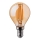 LED Žárovka FILAMENT AMBER P45 E14/4W/230V 2200K