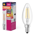 LED Žárovka FILAMENT B40 E14/4W/230V 2700K - Osram