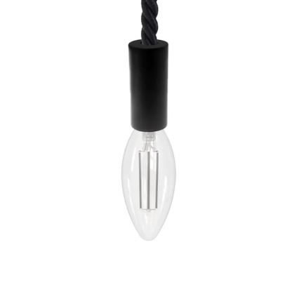 LED Žárovka BÍLÝ FILAMENT C35 E14/4,5W/230V 3000K