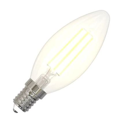 LED Žárovka BÍLÝ FILAMENT C35 E14/4,5W/230V 3000K