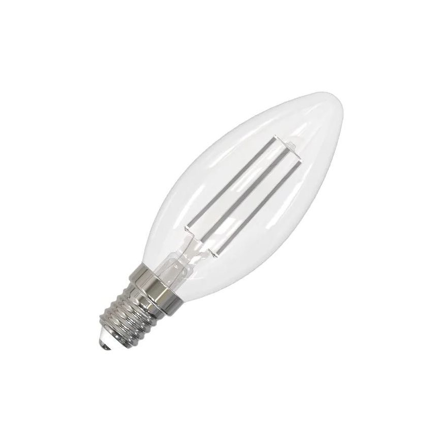 LED Žárovka BÍLÝ FILAMENT C35 E14/4,5W/230V 4000K