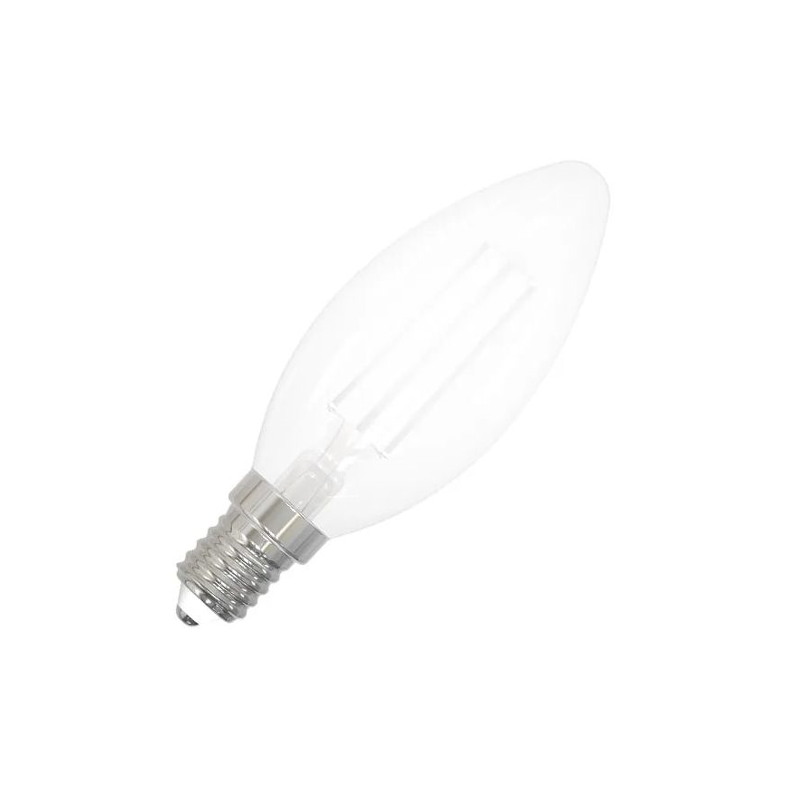 LED Žárovka BÍLÝ FILAMENT C35 E14/4,5W/230V 4000K