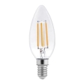 LED Žárovka FILAMENT C35 E14/4W/230V 4000K