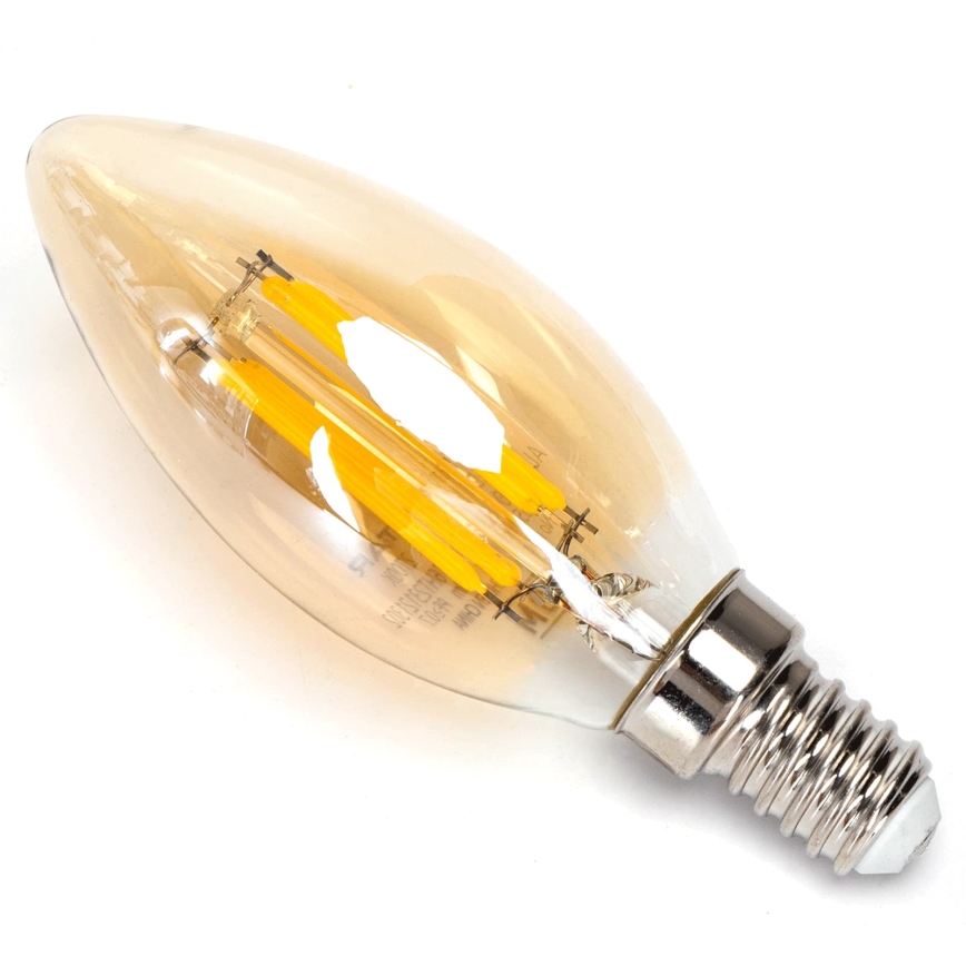 LED Žárovka FILAMENT C35 E14/6W/230V 2200K - Aigostar
