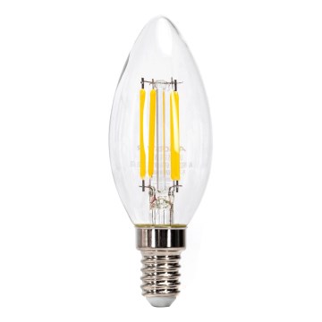 LED Žárovka FILAMENT C35 E14/8W/230V 2700K - Aigostar