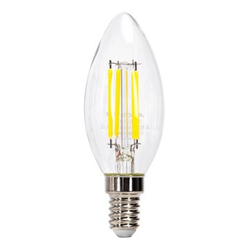 LED Žárovka FILAMENT C35 E14/8W/230V 6500K - Aigostar