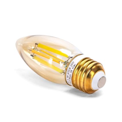 LED Žárovka FILAMENT C35 E27/4,5W/230V 2700-6500K - Aigostar