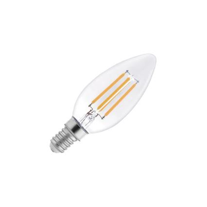LED Žárovka FILAMENT C37 E14/6W/230V 4000K