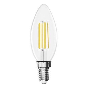 LED Žárovka FILAMENT E14/3,8W/230V 2700K Energetická třída A