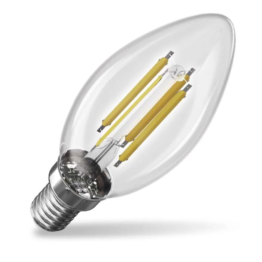 LED Žárovka FILAMENT E14/3,8W/230V 2700K Energetická třída A