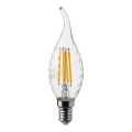 LED Žárovka FILAMENT E14/4W/230V 4000K