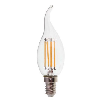LED Žárovka FILAMENT E14/4W/230V 4000K