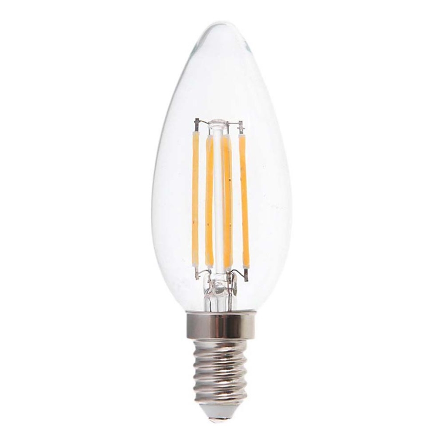 LED Žárovka FILAMENT E14/4W/230V 6500K