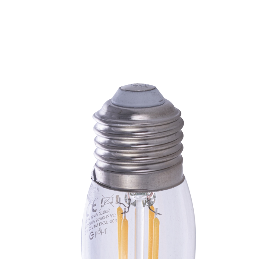 LED Žárovka FILAMENT E27/4W/230V 2700K
