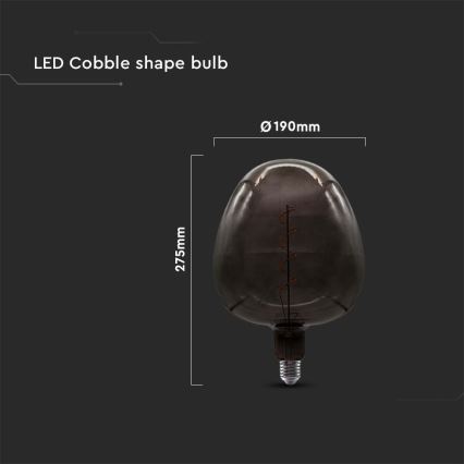 LED Žárovka FILAMENT E27/4W/230V