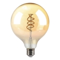 LED Žárovka FILAMENT G125 E27/6W/230V 1800K