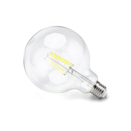 LED Žárovka FILAMENT G125 E27/8W/230V 6500K - Aigostar